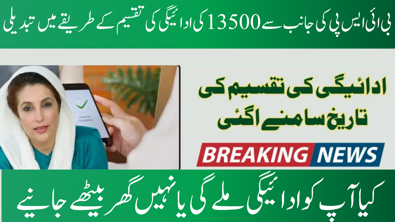 BISP 13500 Payment New System