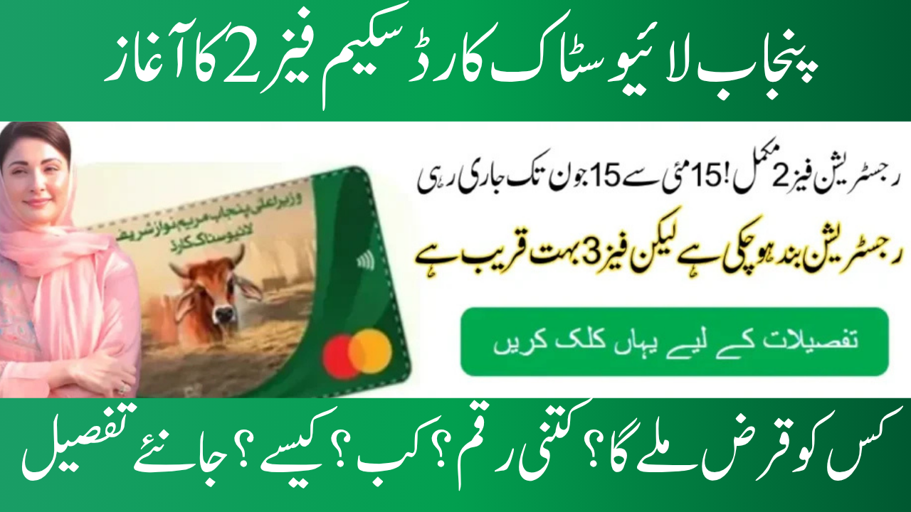 CM Punjab Livestock Card Phase 2