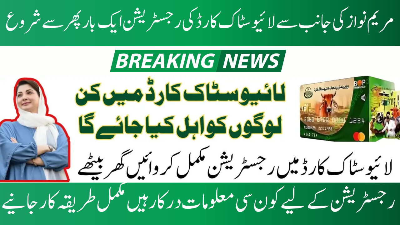 CM Punjab Free Livestock Program 2025 September Update