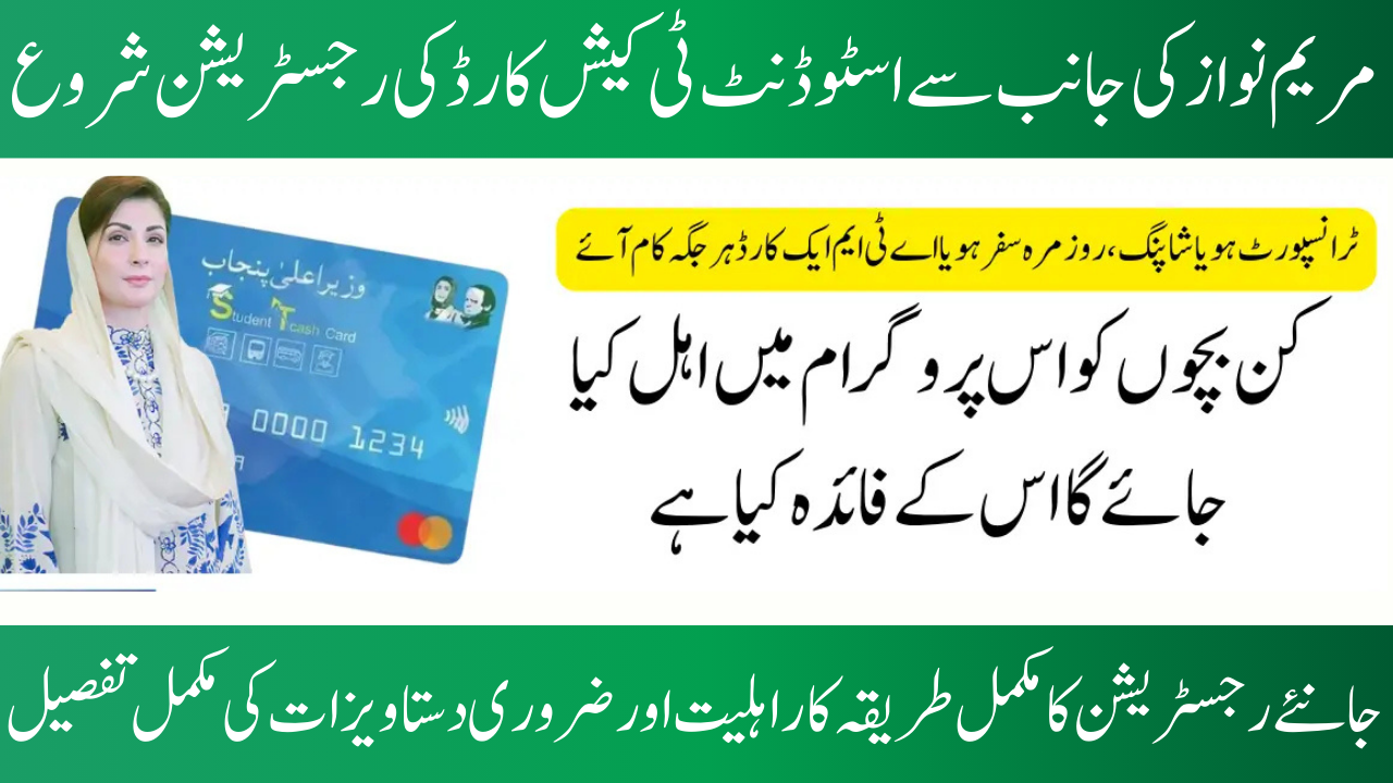 Punjab T-Cash Card 2025