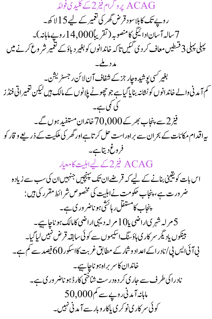 ACAG.Punjab.Gov.PK Portal Phase 2