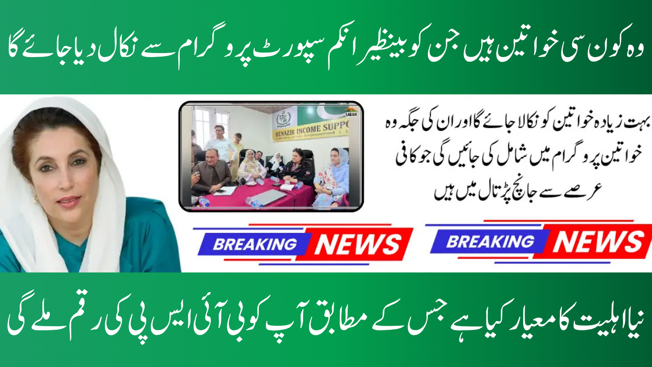 BISP 2025 List of Beneficiaries to Be Removed Under New Eligibility Rules