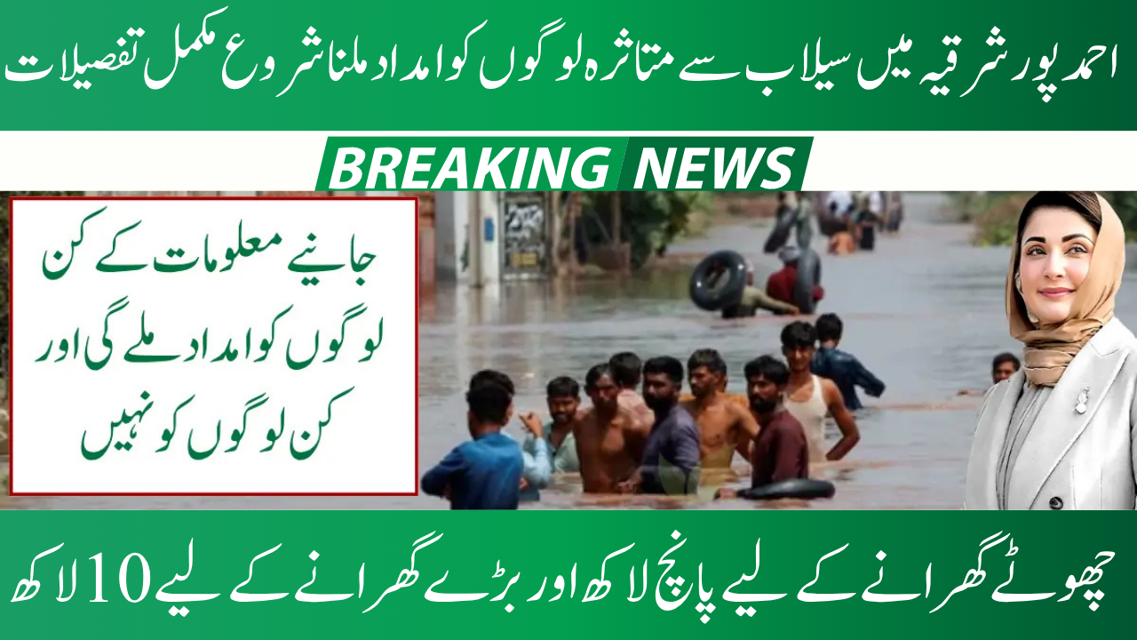 Punjab Government Starts Flood Relief 2025 Distribution