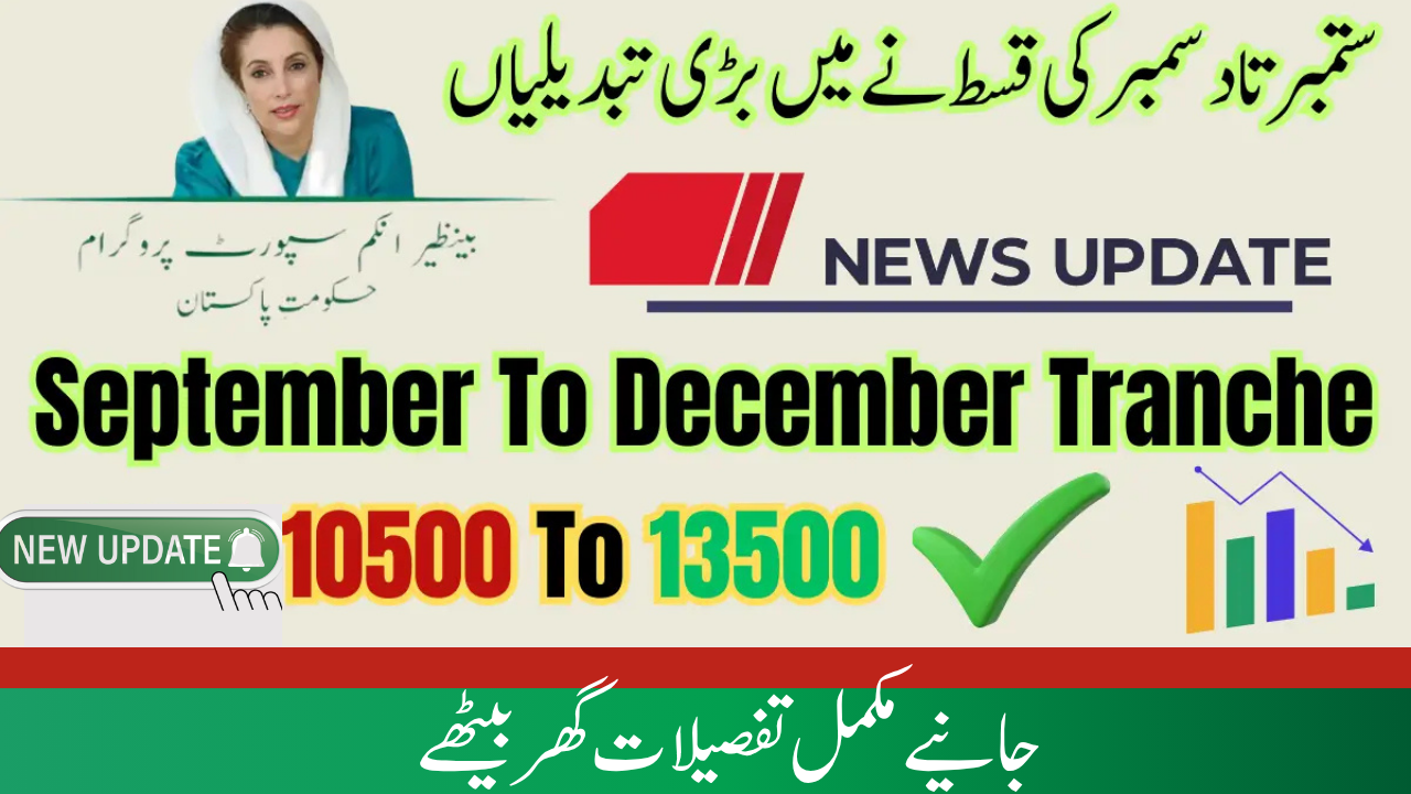 BISP September to December Tranche 2025 Update Complete Payment Guide