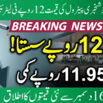 The cost of a liter of petrol will be reduced to Rs 12