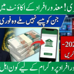 Ehsaas Disabled Persons Program 2026