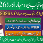 CM Punjab Bewa Sahara Card 2026 Online Registration and Eligibility